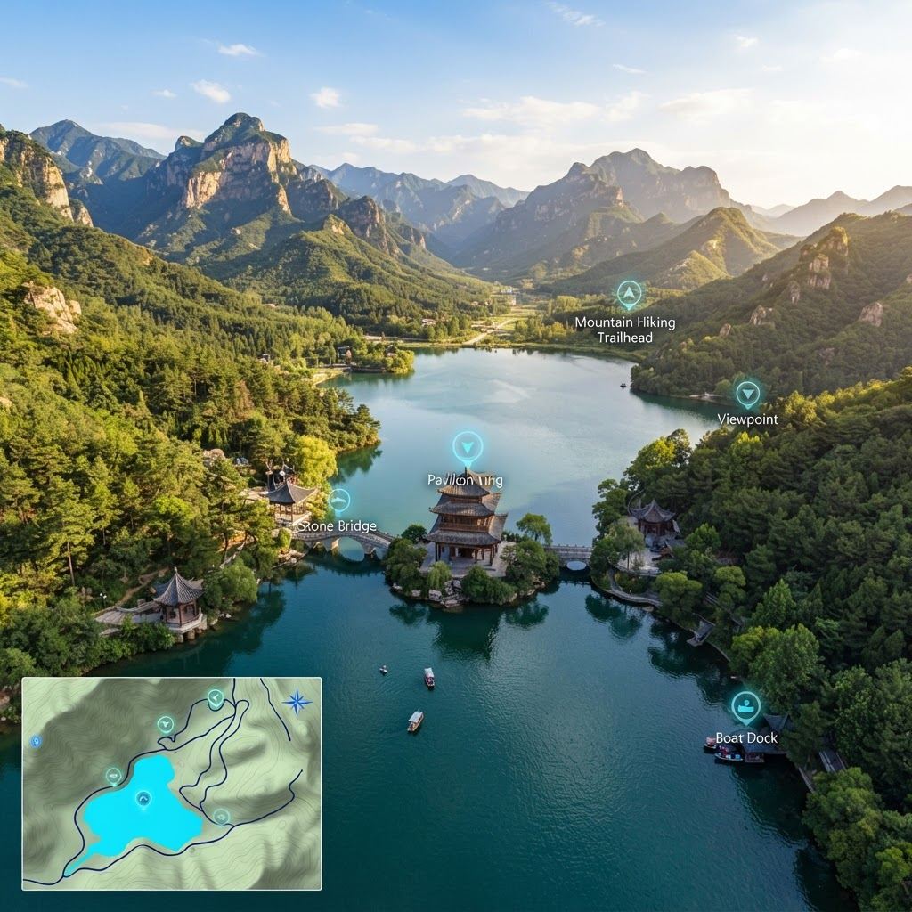 VR 智慧旅游与文旅方案效果示意